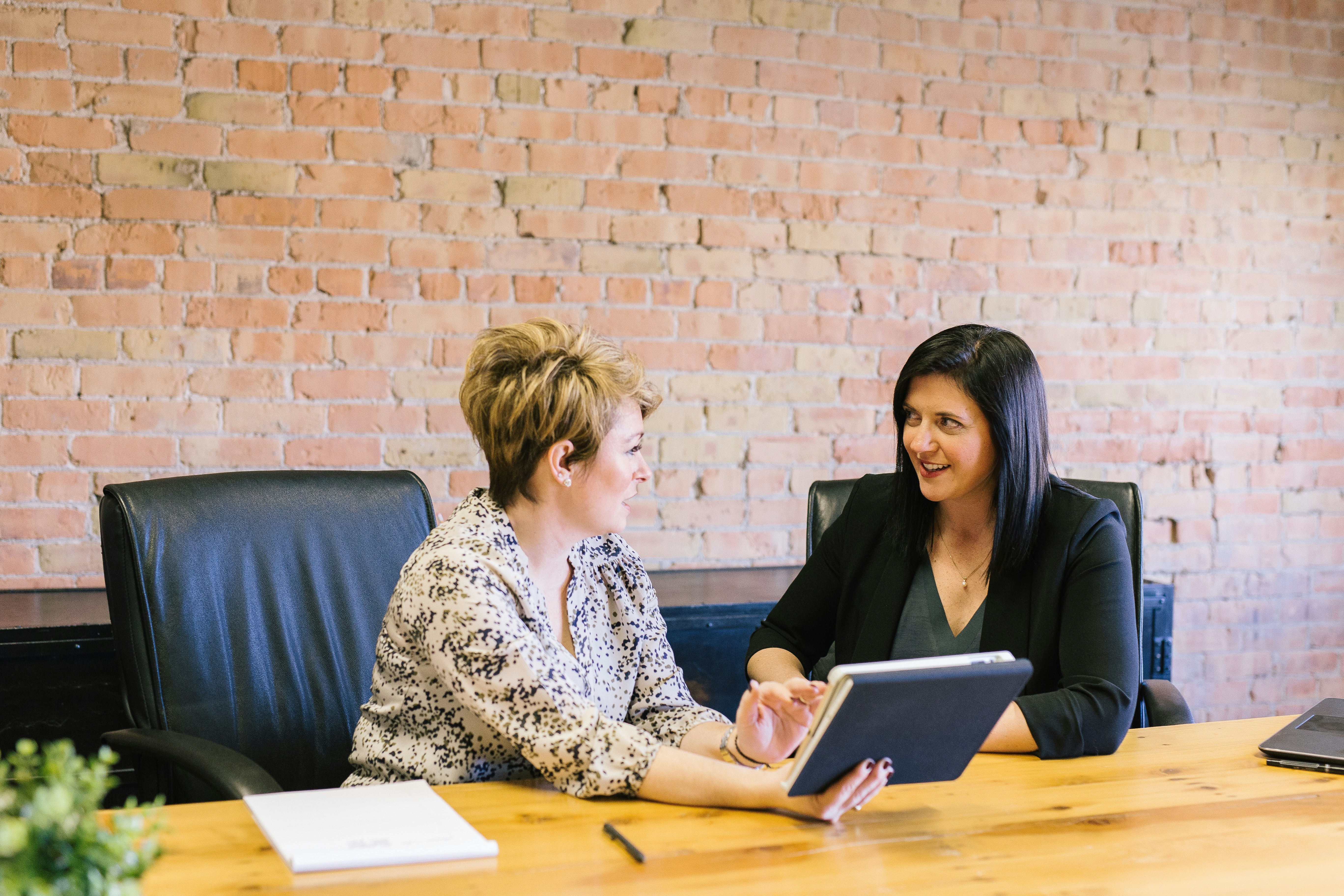 Team collaboration in modern office setting